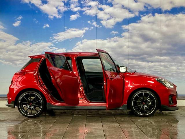 スイフトスポーツ ベースグレード VOLK RACING 夏冬タイヤ付 GReddyスポイラー GReddyダンパー GReddyブローオフバルブ、インタークーラー、ステアリング、マフラー クスコタワーバー ダウンサスRSR(30枚目)