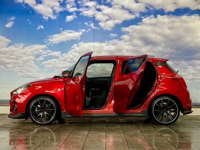 スイフトスポーツ ベースグレード VOLK RACING 夏冬タイヤ付 GReddyスポイラー GReddyダンパー GReddyブローオフバルブ、インタークーラー、ステアリング、マフラー クスコタワーバー ダウンサスRSR(32枚目)