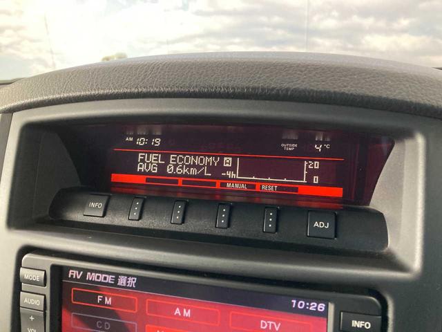 パジェロ ロング エクシード 夏冬タイヤ付き ロックフォード エンジンスターター DVD再生機能 ドライブレコーダー 100V電源  バックモニター Bluetooth接続 クルーズコントロール コーナーセンサー Sヒーター(40枚目)