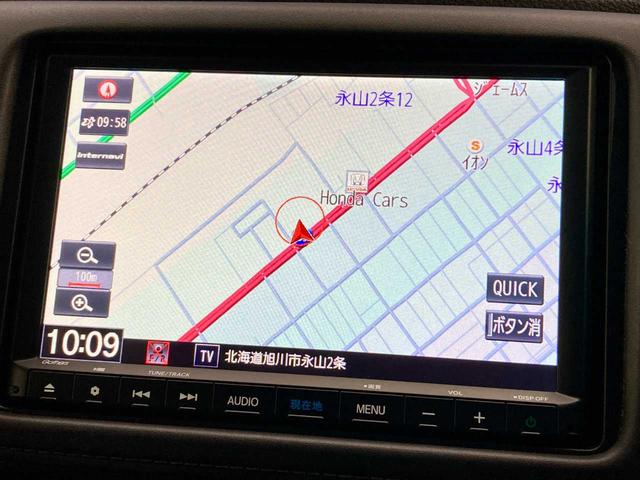 ヴェゼル ハイブリッドＸ・ホンダセンシング　レーダークルコン　シ－トヒ－タ－　レーンキープ　横滑防止　Ｒカメラ　ドラレコ　ＥＴＣ車載器　サイドエアバック　ＤＶＤ再生　４ＷＤ　Ｂｌｕｅｔｏｏｔｈ接続　寒冷地仕様　ＬＥＤヘッドライト　フルセグＴＶ（62枚目）