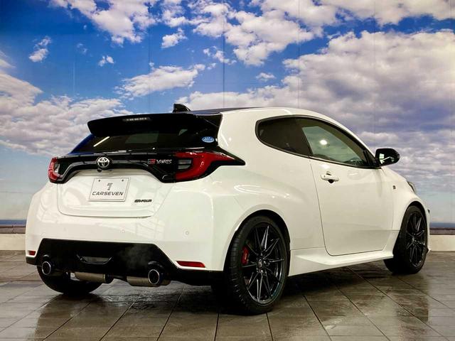 GRヤリス RZ ハイパフォーマンス BTオーディオ 追従クルコン 地デジ Iストップ LEDヘッド ナビ&TV 盗難防止システム バックガイドモニター Cソナー AWD フルオートエアコン 横滑り防止装置付き スマートキ- ABS付き(13枚目)