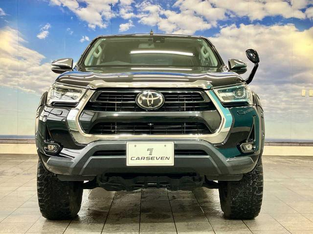 ハイラックス Z スペアキー 寒冷地仕様 ターボ付 BLUETOOTH レーダーC センターデフロック ETC搭載 バックモニタ アイドリングSTOP フルセグ地デジ LEDヘッドランプ クリアランスソナ リフトアップ(10枚目)