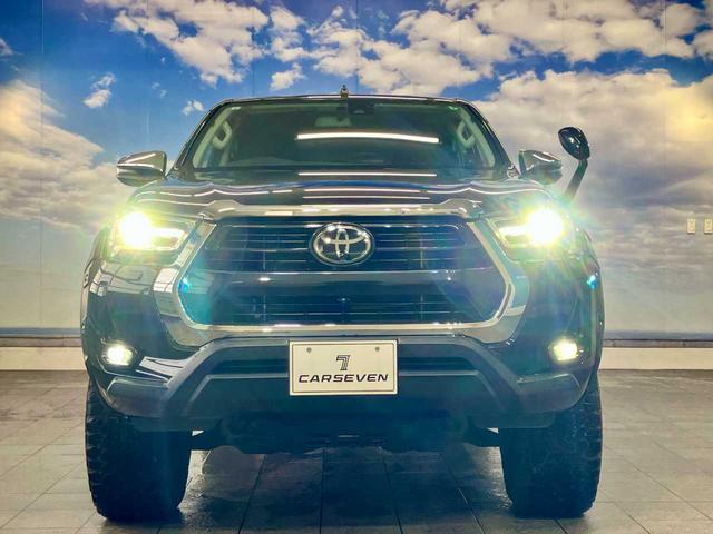 ハイラックス Z スペアキー 寒冷地仕様 ターボ付 BLUETOOTH レーダーC センターデフロック ETC搭載 バックモニタ アイドリングSTOP フルセグ地デジ LEDヘッドランプ クリアランスソナ リフトアップ(11枚目)