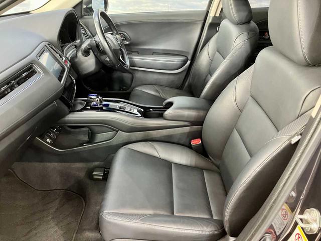 ヴェゼル ハイブリッドＸ・Ｌパッケージ　Ｂｌｕｅｔｏｏｔｈ対応　メモリナビ　寒冷地　ナビ＆ＴＶ　Ｒカメラ　フルタイム４ＷＤ　盗難防止システム　ＬＥＤライト　シートヒータ　キーレス　オートクルーズコントロール　電動格納ミラー　サイドＳＲＳ（54枚目）