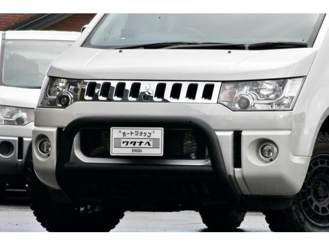 デリカＤ：５ シャモニー　４ＷＤ　本州仕入　１オーナー　ジオランダーＭ／Ｔ　新品フロントガード　両側電動スライドドア　シートヒーター　シートカバー付き（10枚目）