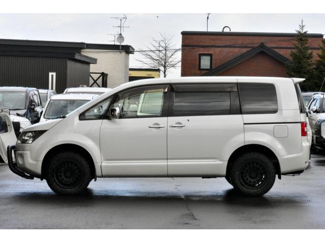 デリカＤ：５ シャモニー　４ＷＤ　本州仕入　１オーナー　ジオランダーＭ／Ｔ　新品フロントガード　両側電動スライドドア　シートヒーター　シートカバー付き（13枚目）