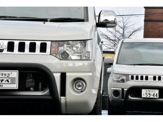 デリカＤ：５ シャモニー　４ＷＤ　本州仕入　１オーナー　ジオランダーＭ／Ｔ　新品フロントガード　両側電動スライドドア　シートヒーター　シートカバー付き（15枚目）