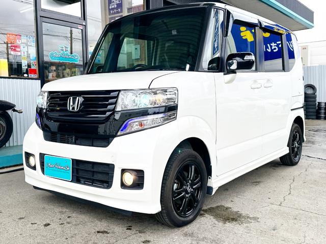 Ｎ－ＢＯＸカスタム Ｇ・Ａパッケージ　４ＷＤ　寒冷地仕様　社外ナビ　片側パワースライド　バックカメラ　フルセグＴＶ　オートエアコン　ＨＩＤ　オートライト　アイドリングストップ　純正１４インチアルミ（5枚目）
