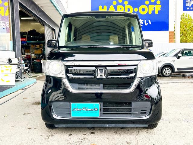 Ｎ－ＢＯＸ Ｇ・ＥＸターボホンダセンシング　４ＷＤ　寒冷地仕様　社外ナビ　両側パワースライド　フルセグＴＶ　クルーズコントロール　オートライト　フラットシート　ＬＥＤヘッドライト　純正エンジンスターター（5枚目）