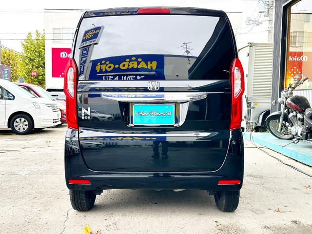 Ｎ－ＢＯＸ Ｇ・ＥＸターボホンダセンシング　４ＷＤ　寒冷地仕様　社外ナビ　両側パワースライド　フルセグＴＶ　クルーズコントロール　オートライト　フラットシート　ＬＥＤヘッドライト　純正エンジンスターター（9枚目）