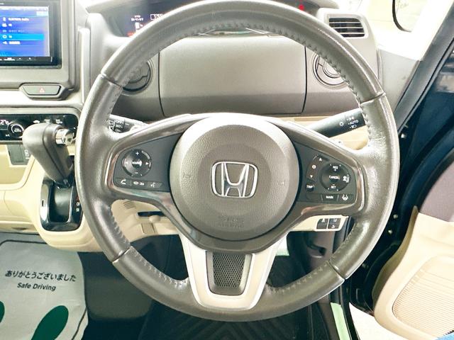 Ｎ－ＢＯＸ Ｇ・ＥＸターボホンダセンシング　４ＷＤ　寒冷地仕様　社外ナビ　両側パワースライド　フルセグＴＶ　クルーズコントロール　オートライト　フラットシート　ＬＥＤヘッドライト　純正エンジンスターター（30枚目）