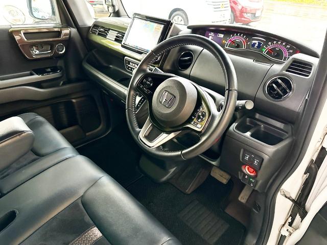 Ｎ－ＢＯＸカスタム Ｇ・Ｌターボホンダセンシング　４ＷＤ　寒冷地仕様　社外８インチナビ　両側パワースライド　バックカメラ　純正エンジンスターター　前後ドラレコ　ＥＴＣ　ＬＥＤヘッドライト　シートヒーター　ハーフレザーシート　クルーズコントロール（12枚目）