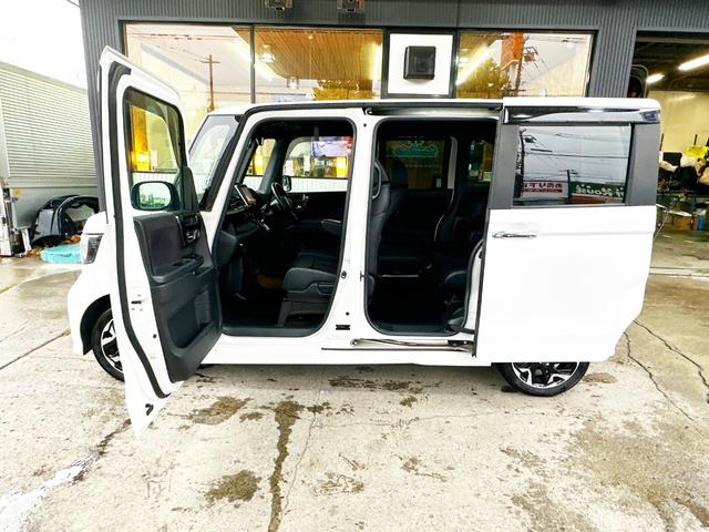 Ｎ－ＢＯＸカスタム Ｇ・Ｌターボホンダセンシング　４ＷＤ　寒冷地仕様　社外８インチナビ　両側パワースライド　バックカメラ　純正エンジンスターター　前後ドラレコ　ＥＴＣ　ＬＥＤヘッドライト　シートヒーター　ハーフレザーシート　クルーズコントロール（58枚目）