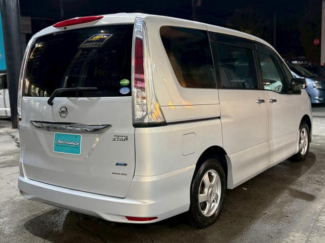セレナ ハイウェイスター 4WD 純正ナビ 後席モニター 両側パワースライド アイドリングストップ クルーズコントロール HID ETC オートエアコン プッシュスタート バックカメラ Bluetoothオーディオ(40枚目)