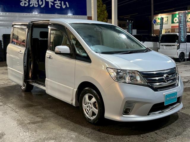 セレナ ハイウェイスター 4WD 純正ナビ 後席モニター 両側パワースライド アイドリングストップ クルーズコントロール HID ETC オートエアコン プッシュスタート バックカメラ Bluetoothオーディオ(50枚目)