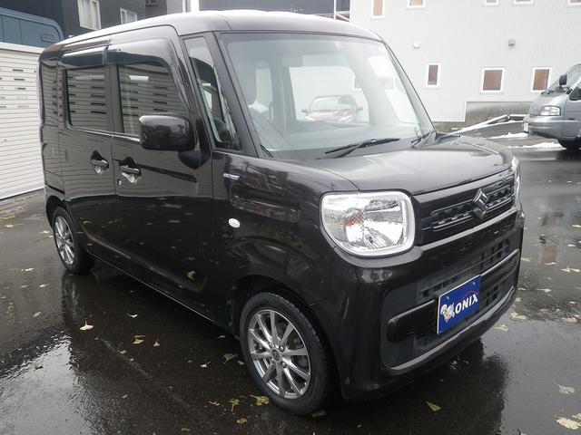 スペーシア ハイブリッドG 自社販売1オーナー 夏冬タイヤ+ホイール 純正マット ドアバイザー(4枚目)