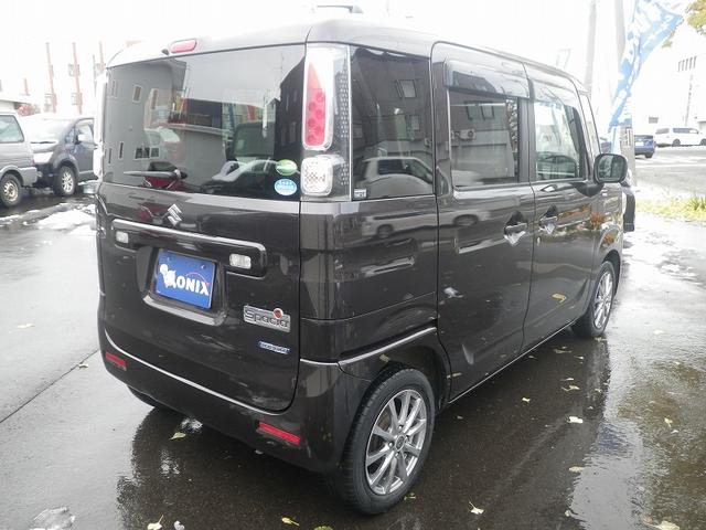 スペーシア ハイブリッドG 自社販売1オーナー 夏冬タイヤ+ホイール 純正マット ドアバイザー(6枚目)