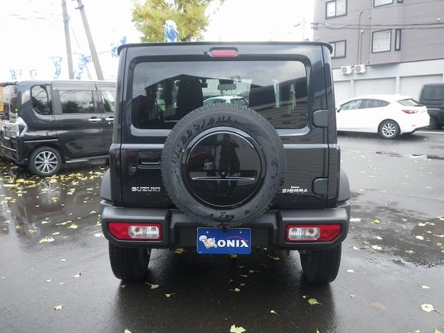 ジムニーシエラ ＪＣ　自社販売１オーナー　８インチナビ　エンジンスターター　前後ドラレコ　夏冬タイヤ＋ホイール（7枚目）