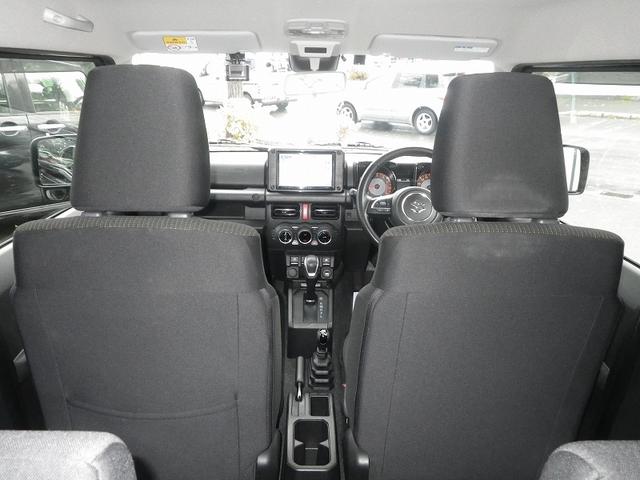 ジムニーシエラ ＪＣ　自社販売１オーナー　８インチナビ　エンジンスターター　前後ドラレコ　夏冬タイヤ＋ホイール（13枚目）