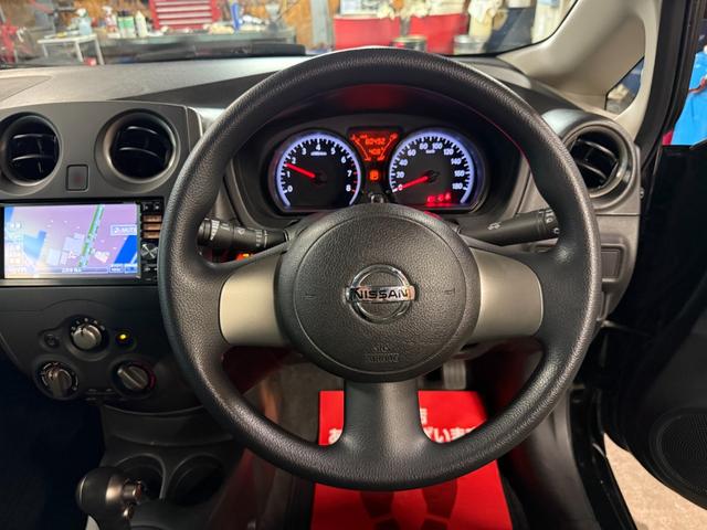 ノート Ｘ　ＦＯＵＲ　４ＷＤ　ＷＳＲＳ　ＡＢＳ　インテリジェントキー　プッシュスタート　純正ナビＴＶ　横滑り防止（3枚目）