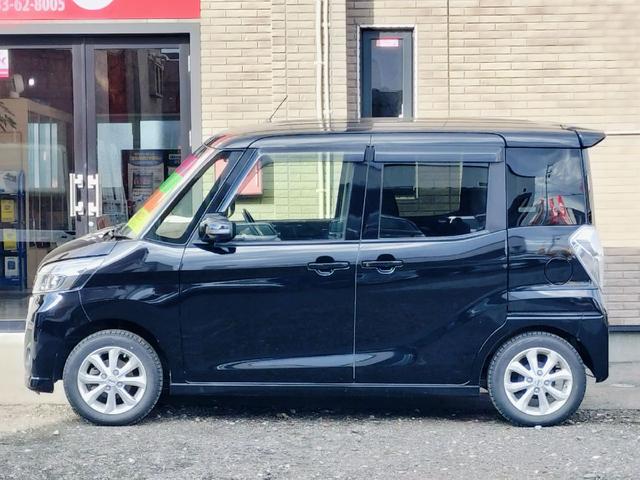 デイズルークス ハイウェイスター X 4WD 社外ナビ フルセグTV アラウンドビューモニター エマージェンシーブレーキ LEDヘッドライト パワースライドドア エンジンスターター シートヒーター 前後ドライブレコーダー シートヒーター(4枚目)