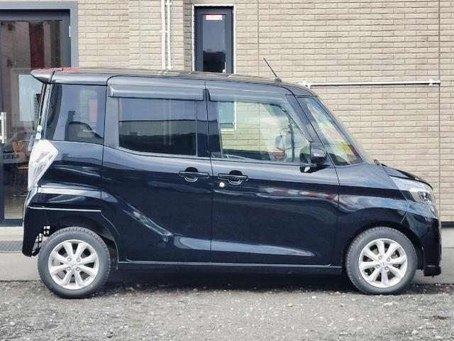 デイズルークス ハイウェイスター X 4WD 社外ナビ フルセグTV アラウンドビューモニター エマージェンシーブレーキ LEDヘッドライト パワースライドドア エンジンスターター シートヒーター 前後ドライブレコーダー シートヒーター(5枚目)