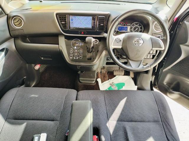 デイズルークス ハイウェイスター X 4WD 社外ナビ フルセグTV アラウンドビューモニター エマージェンシーブレーキ LEDヘッドライト パワースライドドア エンジンスターター シートヒーター 前後ドライブレコーダー シートヒーター(12枚目)