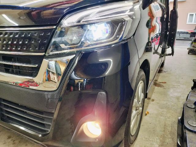 デイズルークス ハイウェイスター X 4WD 社外ナビ フルセグTV アラウンドビューモニター エマージェンシーブレーキ LEDヘッドライト パワースライドドア エンジンスターター シートヒーター 前後ドライブレコーダー シートヒーター(37枚目)