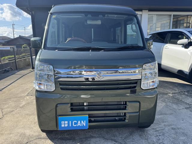 エブリイ ジョインターボ　フルセグ地デジＴＶ　車線逸脱防止　フリーキー　ナビ・テレビ　両面スライドドア　Ｗエアバック　フルタイム４ＷＤ　メモリーナビ　ＰＷ　ＰＳ　ＡＣ　ターボエンジン　ＡＢＳ　ＥＴＣ　フルフラットシート（2枚目）