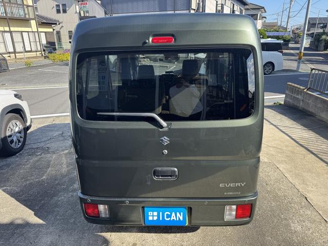 エブリイ ジョインターボ　フルセグ地デジＴＶ　車線逸脱防止　フリーキー　ナビ・テレビ　両面スライドドア　Ｗエアバック　フルタイム４ＷＤ　メモリーナビ　ＰＷ　ＰＳ　ＡＣ　ターボエンジン　ＡＢＳ　ＥＴＣ　フルフラットシート（6枚目）