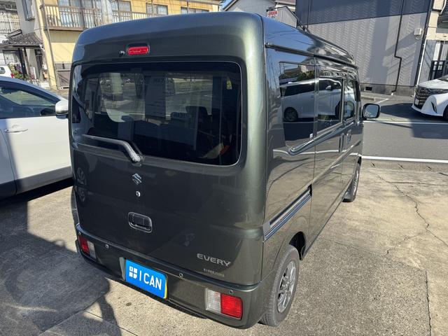 エブリイ ジョインターボ　フルセグ地デジＴＶ　車線逸脱防止　フリーキー　ナビ・テレビ　両面スライドドア　Ｗエアバック　フルタイム４ＷＤ　メモリーナビ　ＰＷ　ＰＳ　ＡＣ　ターボエンジン　ＡＢＳ　ＥＴＣ　フルフラットシート（7枚目）