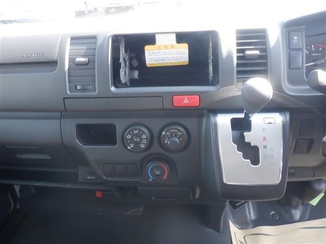 ハイエースバン ロングDX GLパッケージ 4WD/トヨタセーフティセンス/バックモニター/LEDヘッドランプ/イージークロージャー(21枚目)