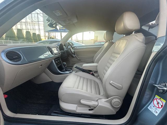 ザ・ビートル デザインマイスター Goo鑑定車 保証付 ヒーター付ベージュカワシート 純正ナビ TV Bluetoot バックカメラ ETC プッシュスタート ブラインドスポットモニター オートクルーズ スマートキー2個 BSM(41枚目)