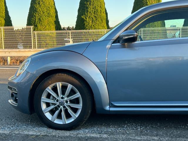 ザ・ビートル デザインマイスター Goo鑑定車 保証付 ヒーター付ベージュカワシート 純正ナビ TV Bluetoot バックカメラ ETC プッシュスタート ブラインドスポットモニター オートクルーズ スマートキー2個 BSM(55枚目)