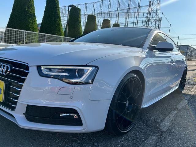 A5スポーツバック 2.0TFSIクワトロ Sラインパッケージ Goo鑑定車 保証付 車高調(ノーマル・ビルシュタイン) OZ19インチホイール(純正ホイール付) ドラレコ ETC ヒーター付皮シート ナビ TV Bluetooth バックカメラ スマートキー2個(16枚目)