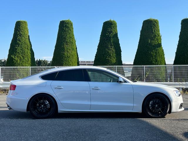 A5スポーツバック 2.0TFSIクワトロ Sラインパッケージ Goo鑑定車 保証付 車高調(ノーマル・ビルシュタイン) OZ19インチホイール(純正ホイール付) ドラレコ ETC ヒーター付皮シート ナビ TV Bluetooth バックカメラ スマートキー2個(50枚目)