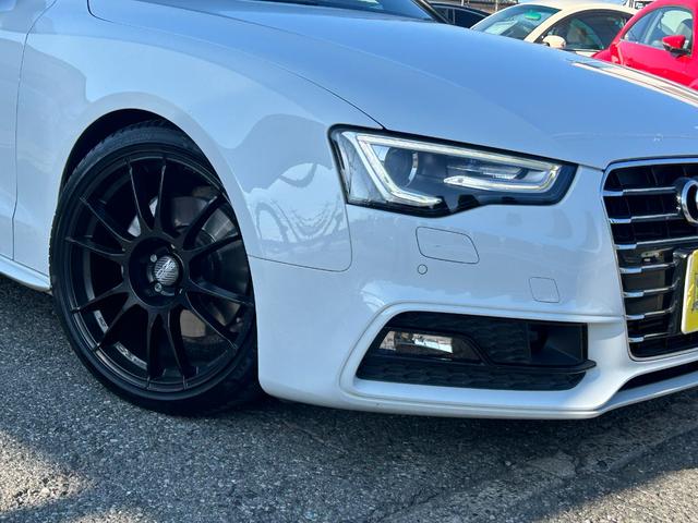 A5スポーツバック 2.0TFSIクワトロ Sラインパッケージ Goo鑑定車 保証付 車高調(ノーマル・ビルシュタイン) OZ19インチホイール(純正ホイール付) ドラレコ ETC ヒーター付皮シート ナビ TV Bluetooth バックカメラ スマートキー2個(76枚目)
