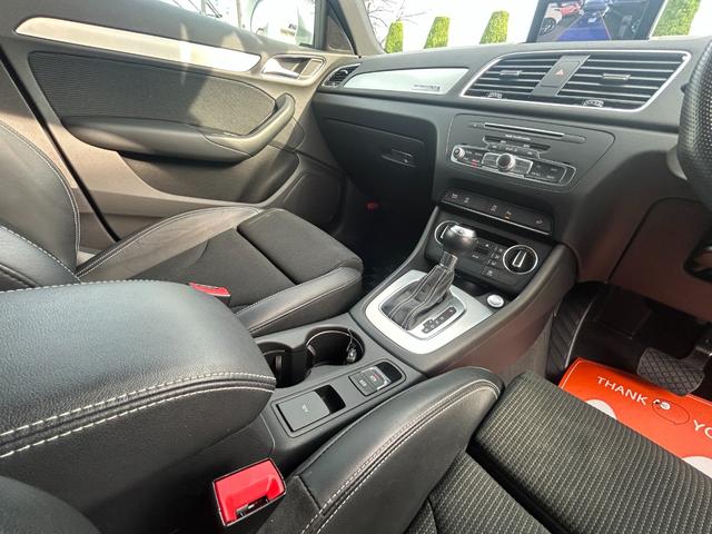 Q3 2.0TFSIクワトロ180PS Sラインパッケージ Goo鑑定車 保証付 ワンオーナー 禁煙車 クワトロSラインパッケージ ナビ TV バックカメラ Bluetooth ETC 前後ドラレコ パワーバックドア アドバンスキー ハーフレザーシート(15枚目)