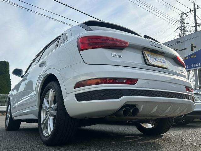 Q3 2.0TFSIクワトロ180PS Sラインパッケージ Goo鑑定車 保証付 ワンオーナー 禁煙車 クワトロSラインパッケージ ナビ TV バックカメラ Bluetooth ETC 前後ドラレコ パワーバックドア アドバンスキー ハーフレザーシート(33枚目)