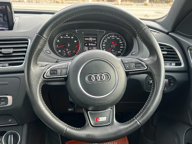 Q3 2.0TFSIクワトロ180PS Sラインパッケージ Goo鑑定車 保証付 ワンオーナー 禁煙車 クワトロSラインパッケージ ナビ TV バックカメラ Bluetooth ETC 前後ドラレコ パワーバックドア アドバンスキー ハーフレザーシート(53枚目)