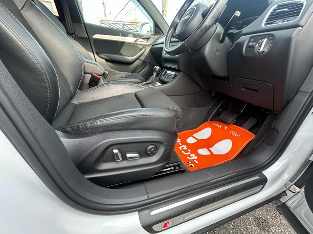 Q3 2.0TFSIクワトロ180PS Sラインパッケージ Goo鑑定車 保証付 ワンオーナー 禁煙車 クワトロSラインパッケージ ナビ TV バックカメラ Bluetooth ETC 前後ドラレコ パワーバックドア アドバンスキー ハーフレザーシート(80枚目)