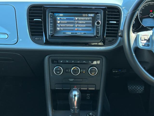ザ・ビートル デザインレザーパッケージ Goo鑑定車 保証付 ナビ TV Bluetooth バックカメラ ETC クルーズコントロール 走行距離6646Km時にディーラーにてメーター交換実施記録簿有 ディーラー整備記録簿有(10枚目)