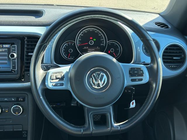 ザ・ビートル デザインレザーパッケージ Goo鑑定車 保証付 ナビ TV Bluetooth バックカメラ ETC クルーズコントロール 走行距離6646Km時にディーラーにてメーター交換実施記録簿有 ディーラー整備記録簿有(11枚目)
