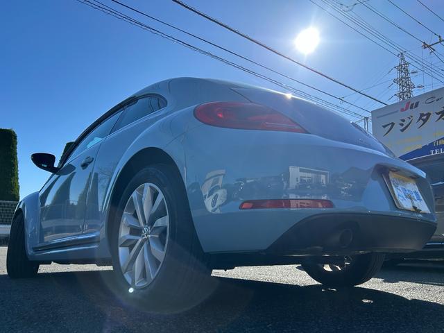 ザ・ビートル デザインレザーパッケージ Goo鑑定車 保証付 ナビ TV Bluetooth バックカメラ ETC クルーズコントロール 走行距離6646Km時にディーラーにてメーター交換実施記録簿有 ディーラー整備記録簿有(63枚目)