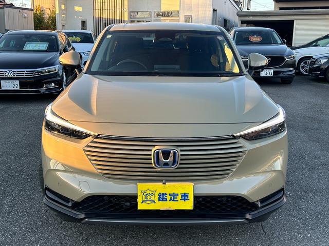 ヴェゼル e:HEV X Goo鑑定車 メーカー保証継承 ワンオーナー 禁煙車 前後ドラレコ ETC2.0 ナビ TV Bluetooth バックカメラ クリアランスソナー ホンダセンシング LEDヘッドライト スマートキー(3枚目)