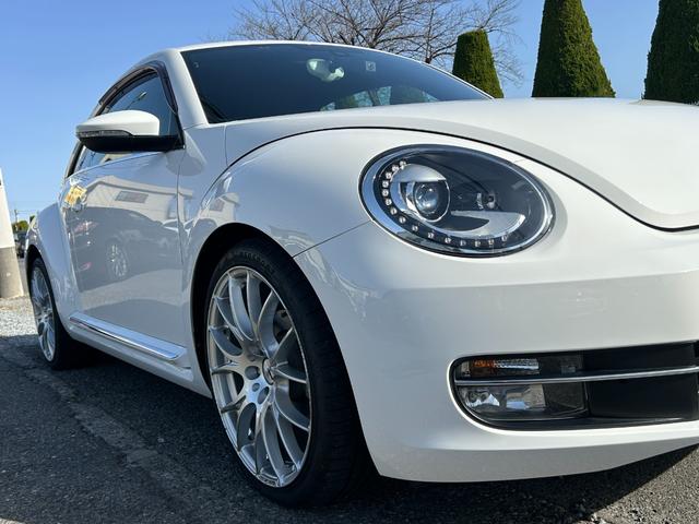 ザ・ビートル デザインレザーパッケージ Goo鑑定車 保証付 ヒーター付皮シート ナビ TV Bluetooth バックカメラ ETC キーレス2個 オートクルーズ RAYS19インチホイール ドラレコ前後 リアスポイラー(59枚目)