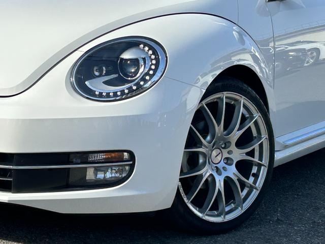 ザ・ビートル デザインレザーパッケージ Goo鑑定車 保証付 ヒーター付皮シート ナビ TV Bluetooth バックカメラ ETC キーレス2個 オートクルーズ RAYS19インチホイール ドラレコ前後 リアスポイラー(60枚目)
