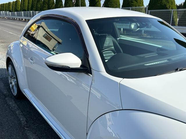 ザ・ビートル デザインレザーパッケージ Goo鑑定車 保証付 ヒーター付皮シート ナビ TV Bluetooth バックカメラ ETC キーレス2個 オートクルーズ RAYS19インチホイール ドラレコ前後 リアスポイラー(61枚目)