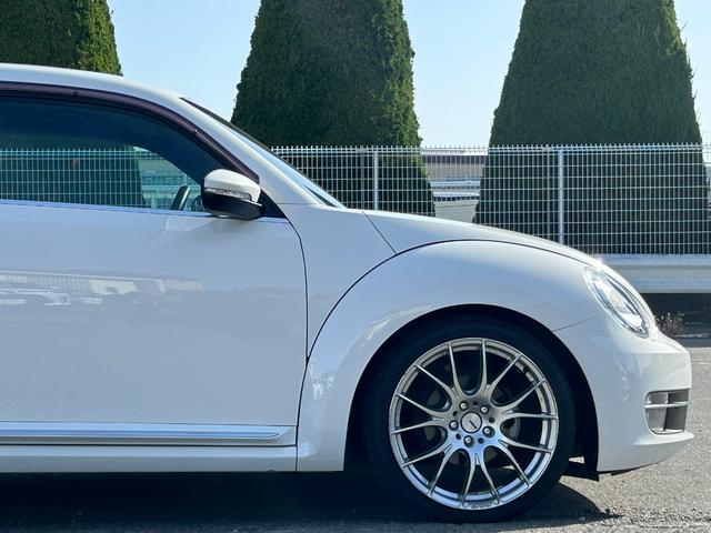 ザ・ビートル デザインレザーパッケージ Goo鑑定車 保証付 ヒーター付皮シート ナビ TV Bluetooth バックカメラ ETC キーレス2個 オートクルーズ RAYS19インチホイール ドラレコ前後 リアスポイラー(68枚目)