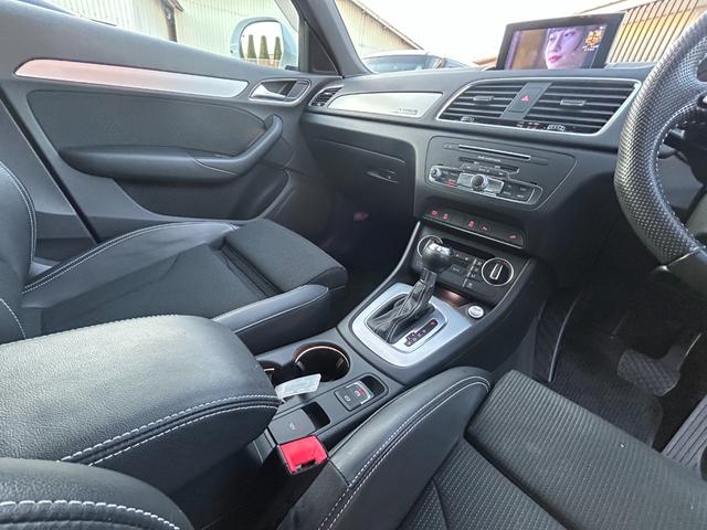 Q3 2.0TFSIクワトロ220PS Sラインパッケージ Goo鑑定車 保証付 ナビ TV Bluetooth バックカメラ ETC ドラレコ パワーバックドア クリアランスソナー Sライン専用ハーフレザーシート プッシュスタートスイッチ スマートキー2個(22枚目)